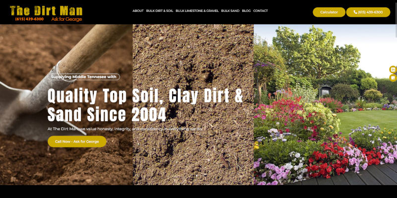The Dirt Man blog